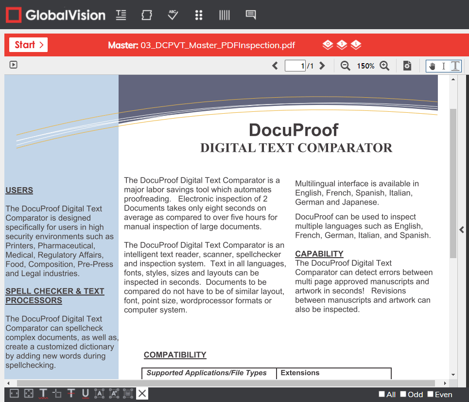 Text inspection - How to Undo sections of crossed-out text / underlined text